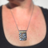 Sericho Pallasite Meteorite Necklace